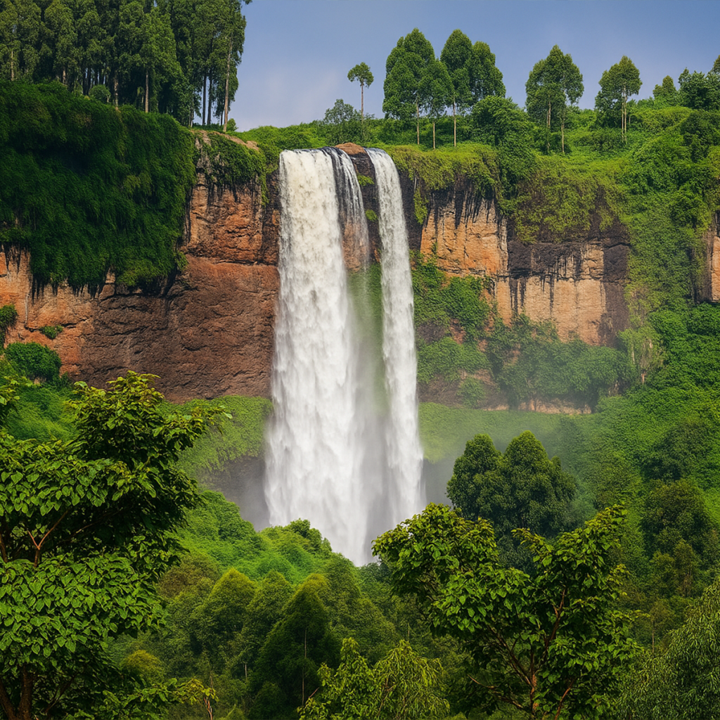 The Wonderful falls of Sipi