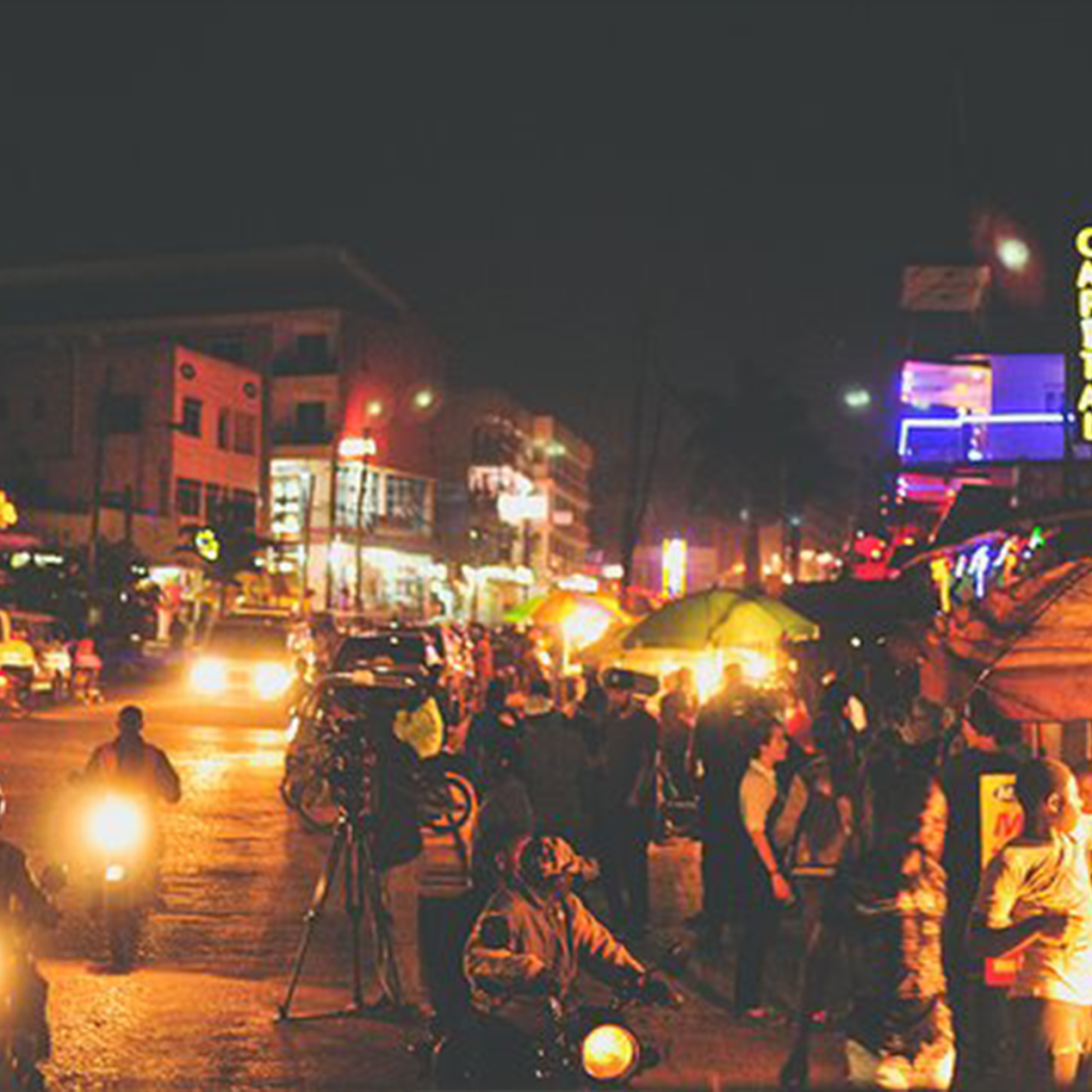 The Ghetto Haven Tour Kampala at Night